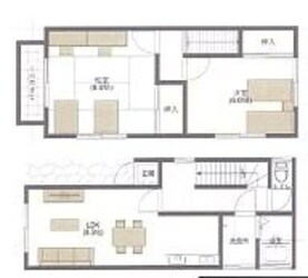 川越市戸建の物件間取画像